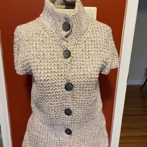 Kenneth Cole Short Sleeve Sweater